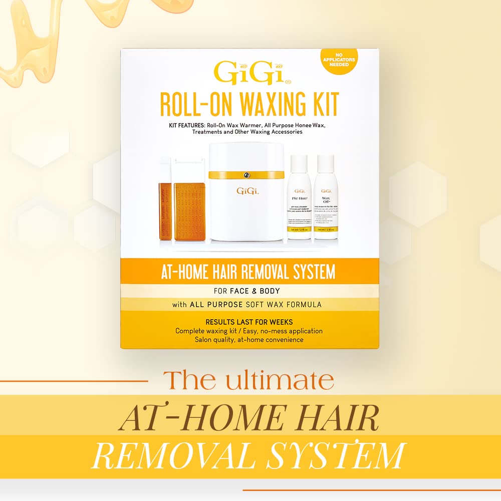 GIGI rollers for even heat and smooth waxing results