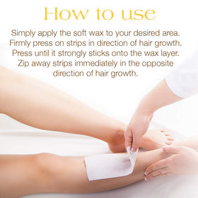 GIGI salon-grade quality at home with economical roll packaging