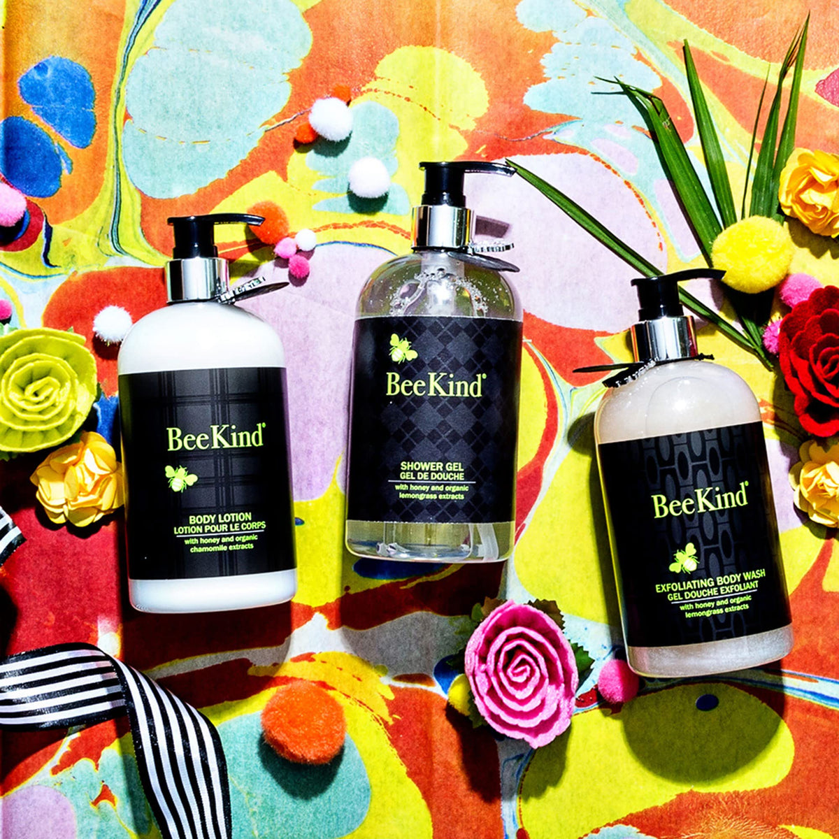Application scene of Gilchrist & Soames BeeKind lotion on hands.