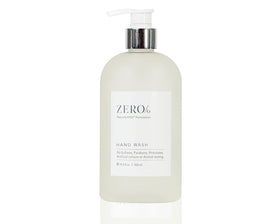 Gilchrist and Soames Zero% hand wash bottle front view for daily refreshing cleansing.