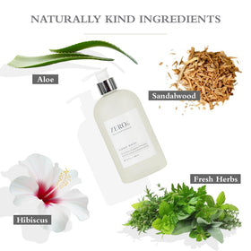 Gilchrist and Soames Zero% hand wash pump delivering rich lather for silky skin.