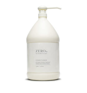 Gilchrist & Soames Zero% Unisex Conditioner 1-gallon bottle for gentle cleansing and shine.