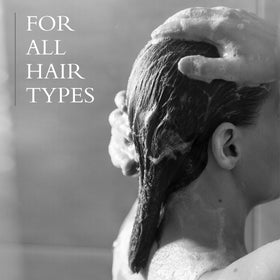 Creamy texture of Gilchrist & Soames Zero% conditioner ready to smooth hair