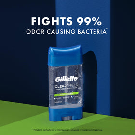 Gillette 72-hour protection icon communicates long-lasting sweat and odor defense
