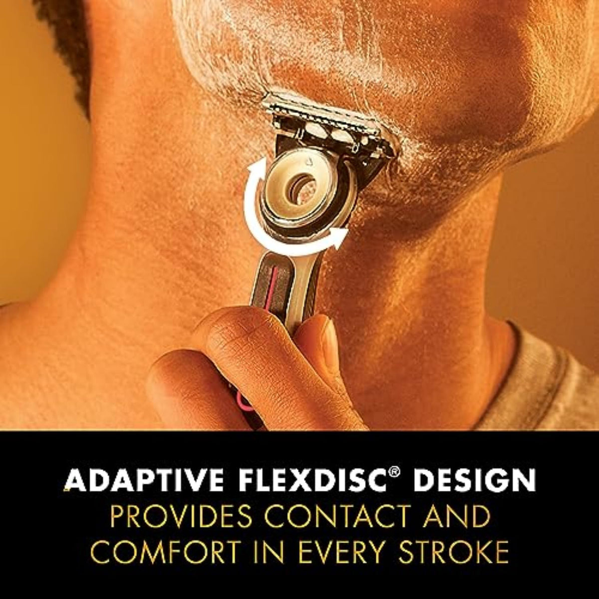 Gillette Labs adjustable heat lets you choose between two comfortable temperatures