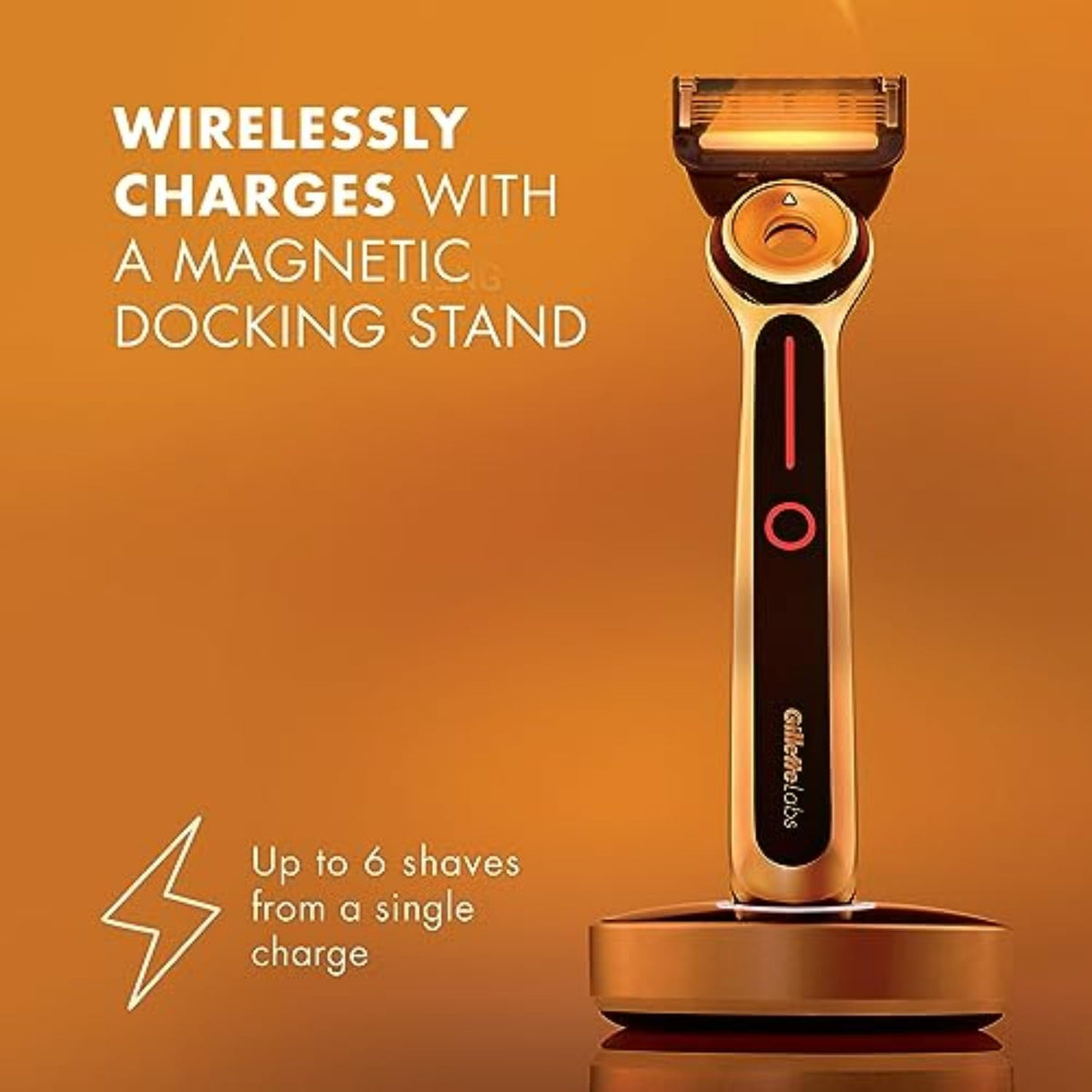 Gillette Labs deluxe travel case carries the kit for on-the-go charging