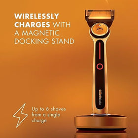Gillette Labs deluxe travel case carries the kit for on-the-go charging