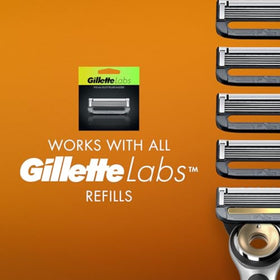 Gillette Labs waterproof design suitable for sink or shower use