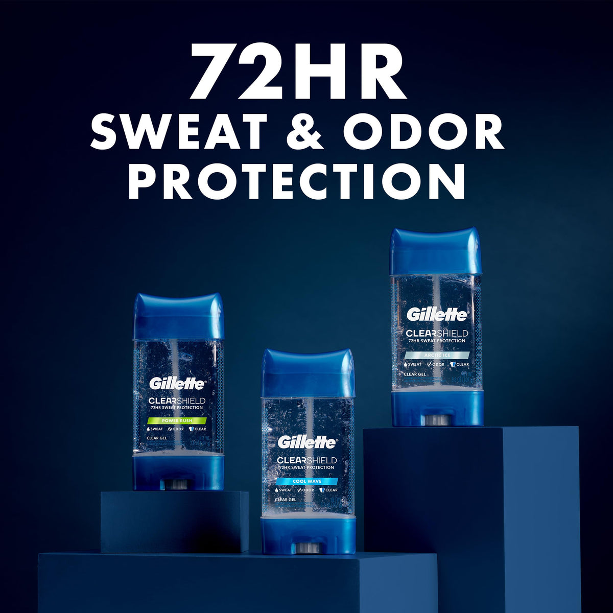 Gillette long-lasting freshness for daily wear