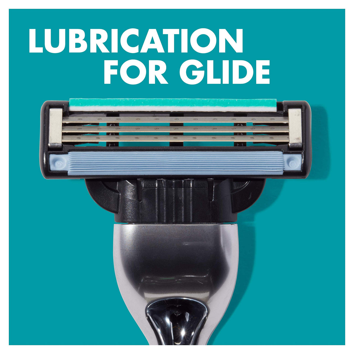 Gillette Mach3 enhanced-lubrastrip refill provides comfort during long shaves