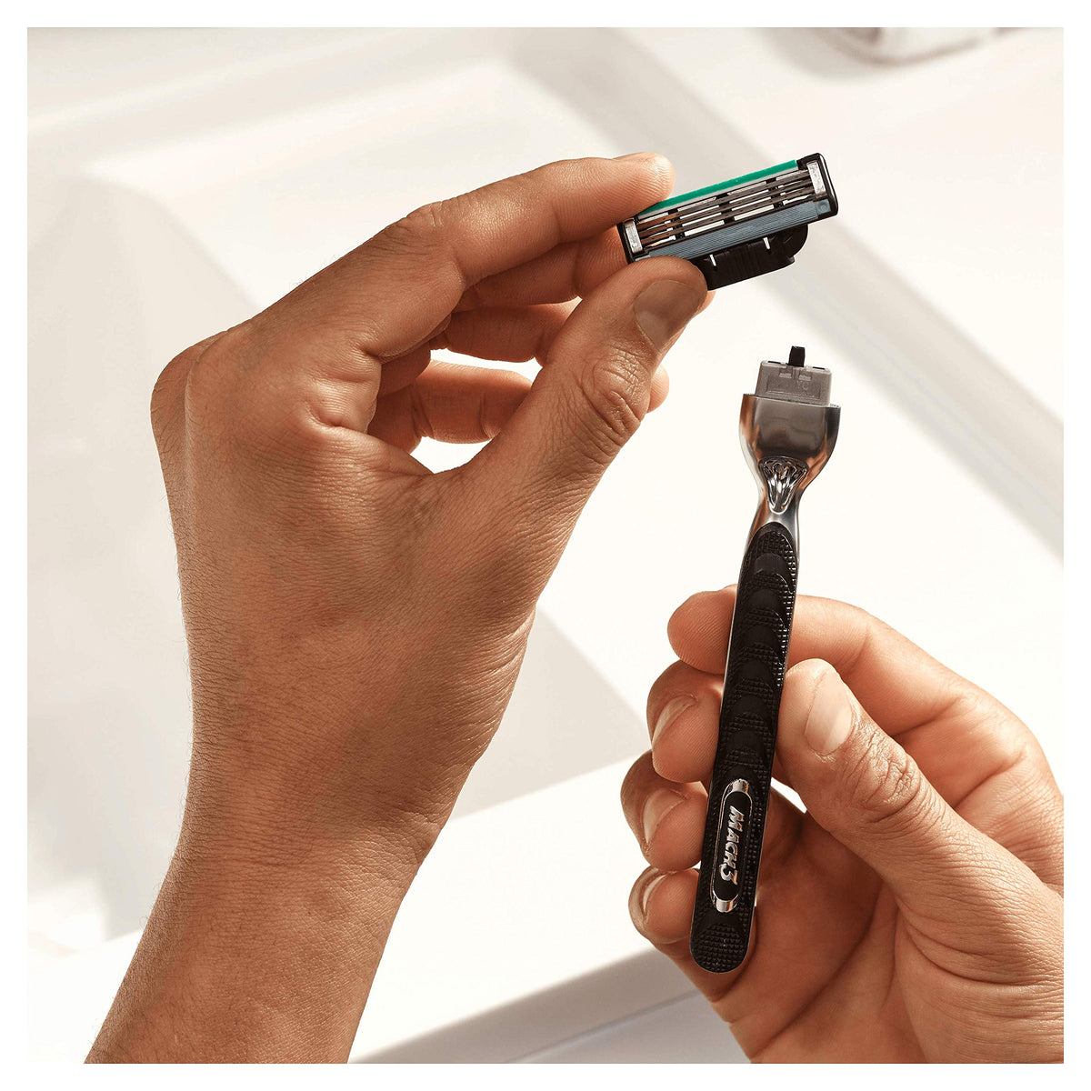 Gillette Mach3 pack of refills offering up to 12 months of shaves