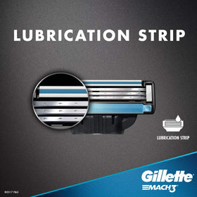 Gillette Mach3 refill 8-count box display ready for stocking