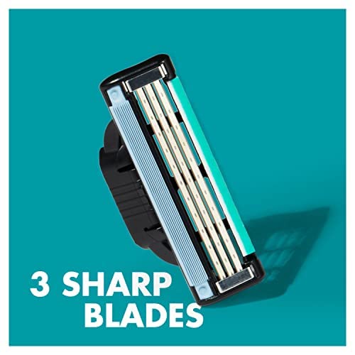 Gillette Mach3 three-blades refill delivering a classic, close shave