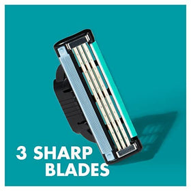 Gillette Mach3 three-blades refill delivering a classic, close shave