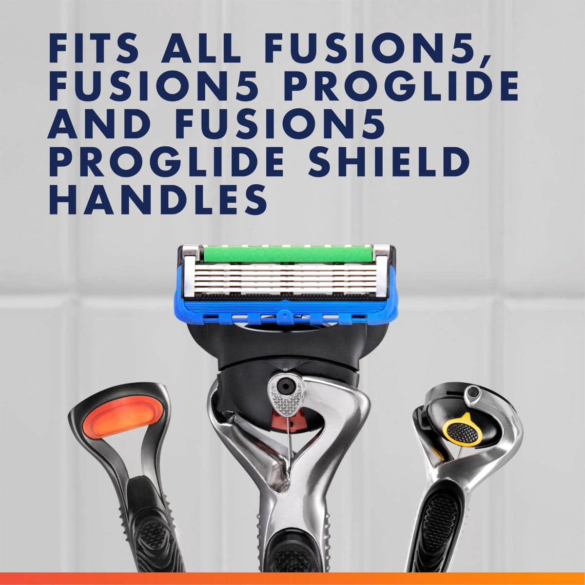 Gillette microcomb guides hairs toward blades for even contact