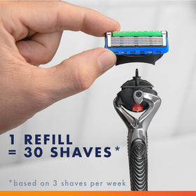 Gillette ProGlide precision-trimmer back view for precise grooming