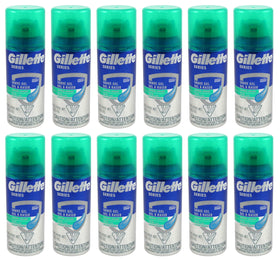 Gillette Series Aloe Vera gel being applied for comfortable routine.