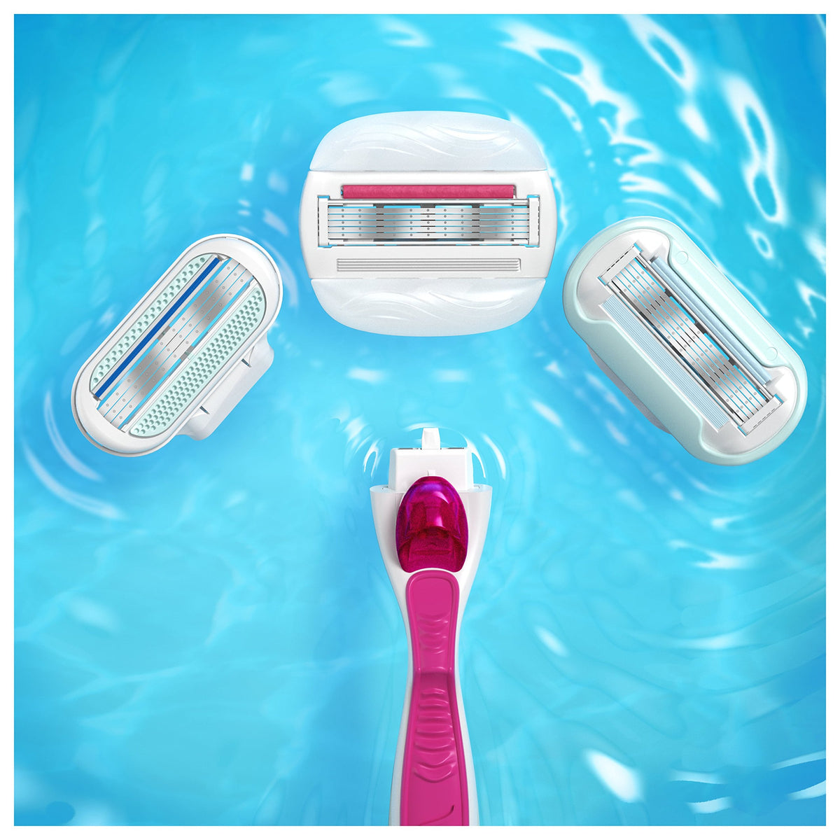 Sugarberry scent packaging on Gillette Venus ComfortGlide refills