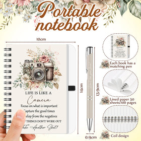 Gilprop spiral notebook: handy for shot lists and ideas