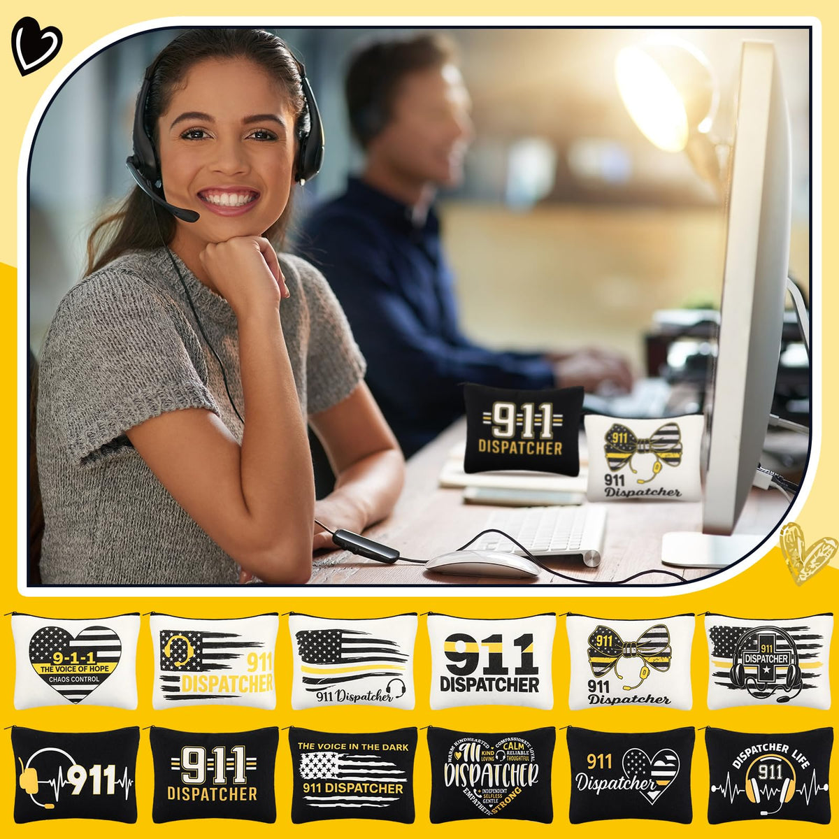 Gilprop makes a versatile emergency kit pouch for work or travel.