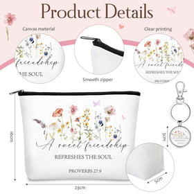Gilprop friend gift makeup mirror for on-the-spot touch-ups.
