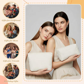 Gift-ready Gilprop makeup bags, ideal for bridesmaids or moms.
