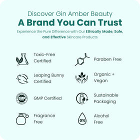 Protective case keeps Gin Amber Derma Roller clean between sessions