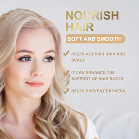 Ginaday apply onto damp hair after washing for silky finish