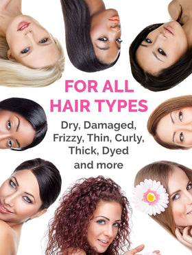 Ginaday no rinse action with serum on hair after washing