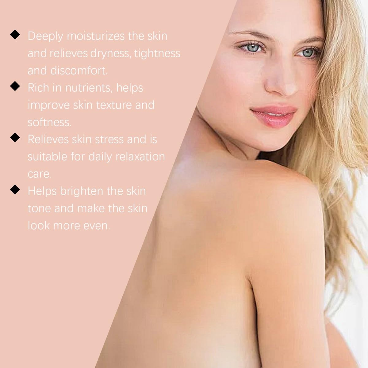 Ginaday rose quartz roller closeup showing smooth roller and product texture.