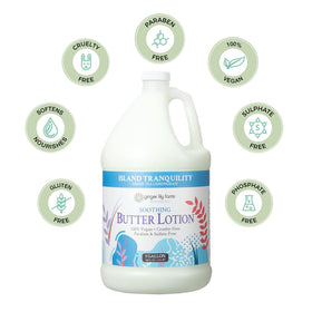 Ginger Lily Farms 1 gallon refill jug with pour spout for easy refills