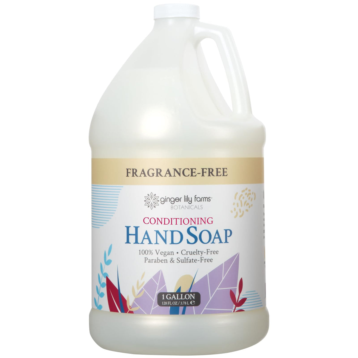 1-gallon refill pack stacked for easy inventory in hotels and spas.