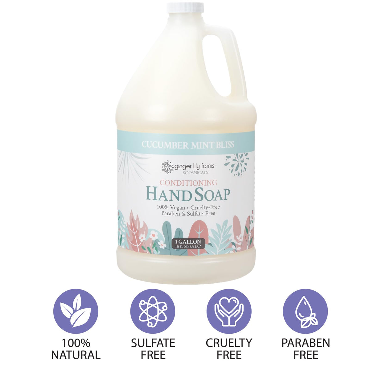 Aloe and flax extract highlighted in Ginger Lily Farms Botanicals formula