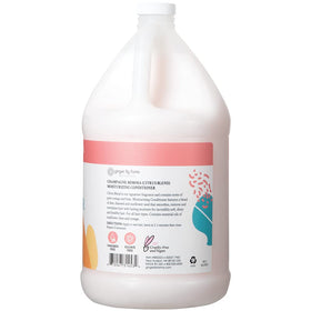 Ginger Lily Farms Botanicals Champagne Mimosa label highlights vegan, cruelty-free formula.
