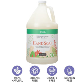 Ginger Lily Farms Botanicals creamy lather demonstrates a smooth wash experience