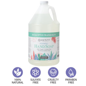 Ginger Lily Farms Botanicals cruelty-free certification badge on packaging.