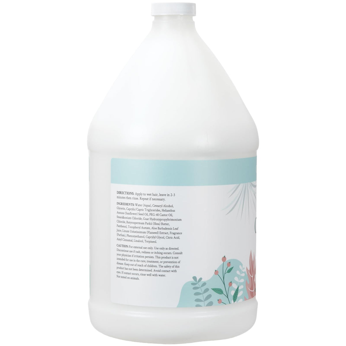 Label on Ginger Lily Farms Botanicals Cucumber Mint Bliss bottle highlighting fresh scent