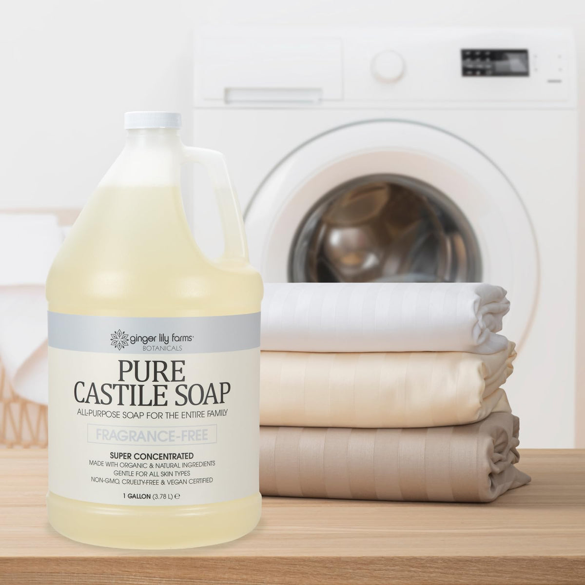 Ginger Lily Farms all-purpose cleaner used for dishes and kitchen surfaces.