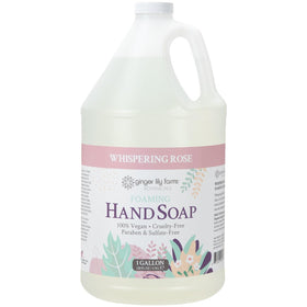 Ginger Lily Farms Botanicals foaming refill bottle for easy replenishment.