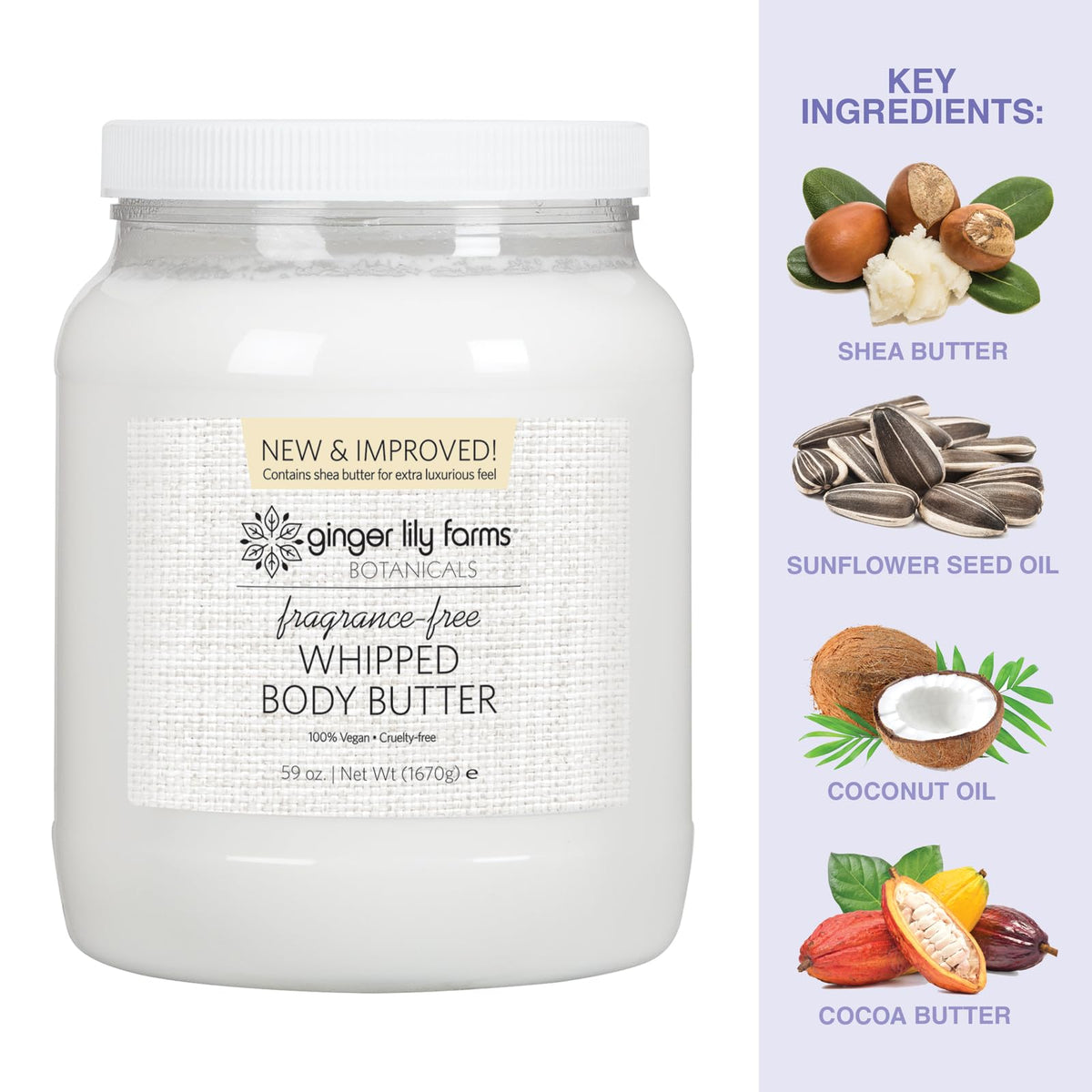 Fragrance-free formula suits sensitive skin and fragrance allergies.