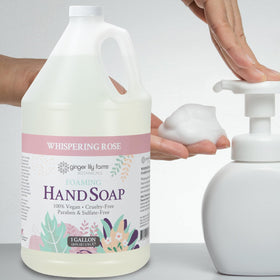 After washing, Ginger Lily Farms Botanicals hands feel soft and refreshed.