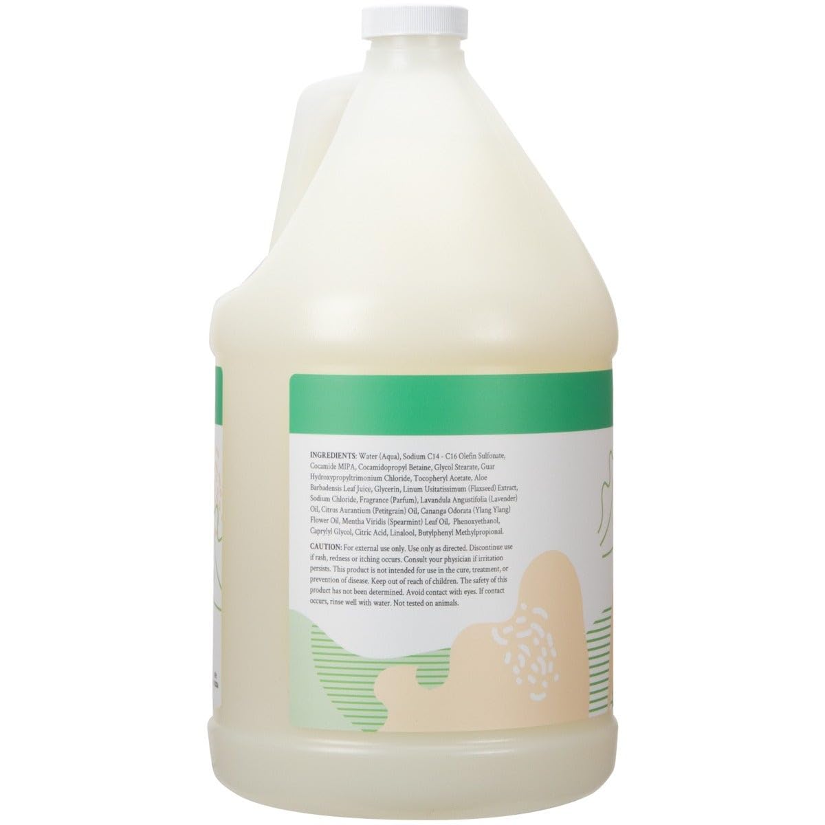 Ginger Lily Farms Botanicals ingredients show aloe and vitamins for skin hydration