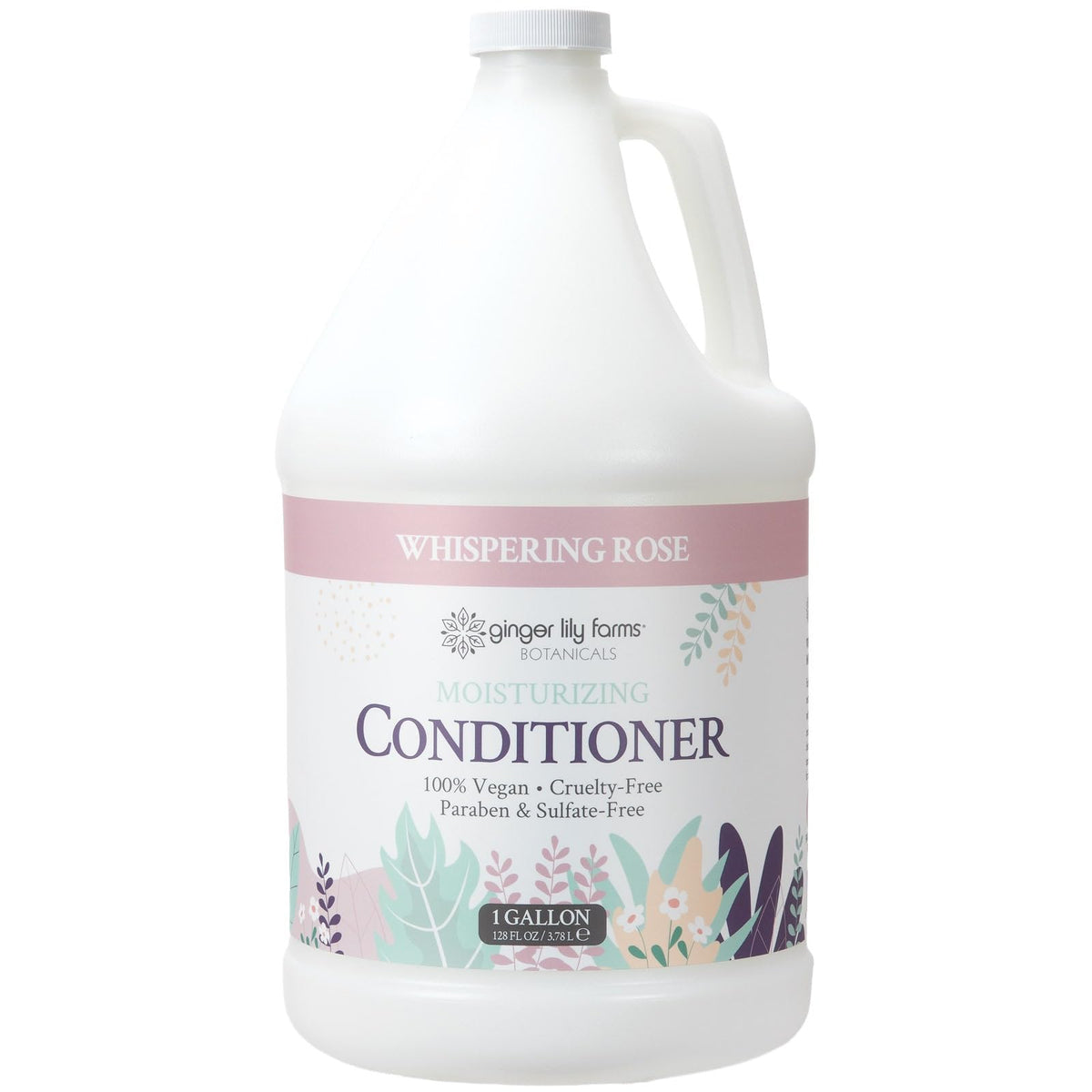 Ginger Lily Farms Botanicals Moisturizing Conditioner bottle delivers weightless hydration for all hair types.