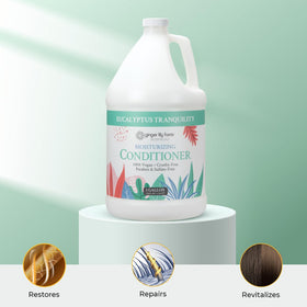 Ginger Lily Farms Botanicals gallon refill bottle for eco-friendly salon or home refills.