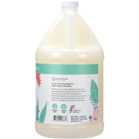 Ginger Lily Farms Botanicals Moisturizing Shampoo lather demonstrating rich foam for clean cleanse