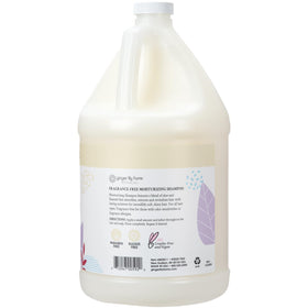 Ginger Lily Farms Botanicals moisturizing shampoo lather smooths hair with shine, fragrance-free