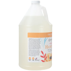 Natural ingredients label on Ginger Lily Farms Botanicals hand soap