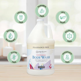 Ginger Lily Farms Botanicals Nourishing Body Wash dual-lather creamy texture for everyday use