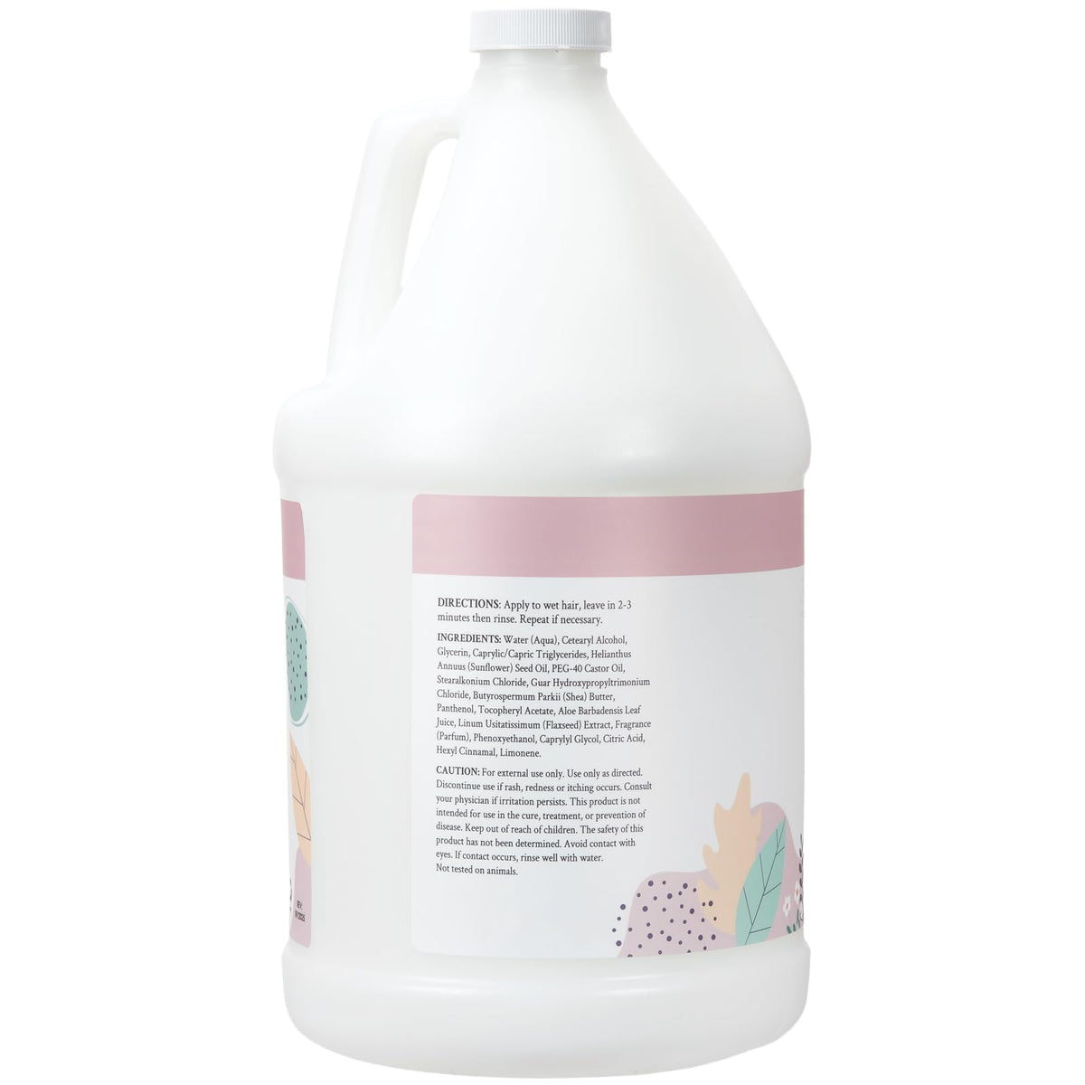 Ginger Lily Farms Botanicals gallon refill packaging ideal for eco-friendly home or salon refills.
