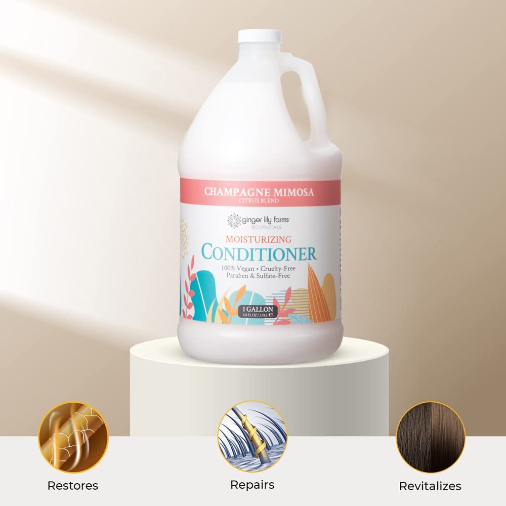Ginger Lily Farms Botanicals Shower dispensing setup for easy application in the shower.